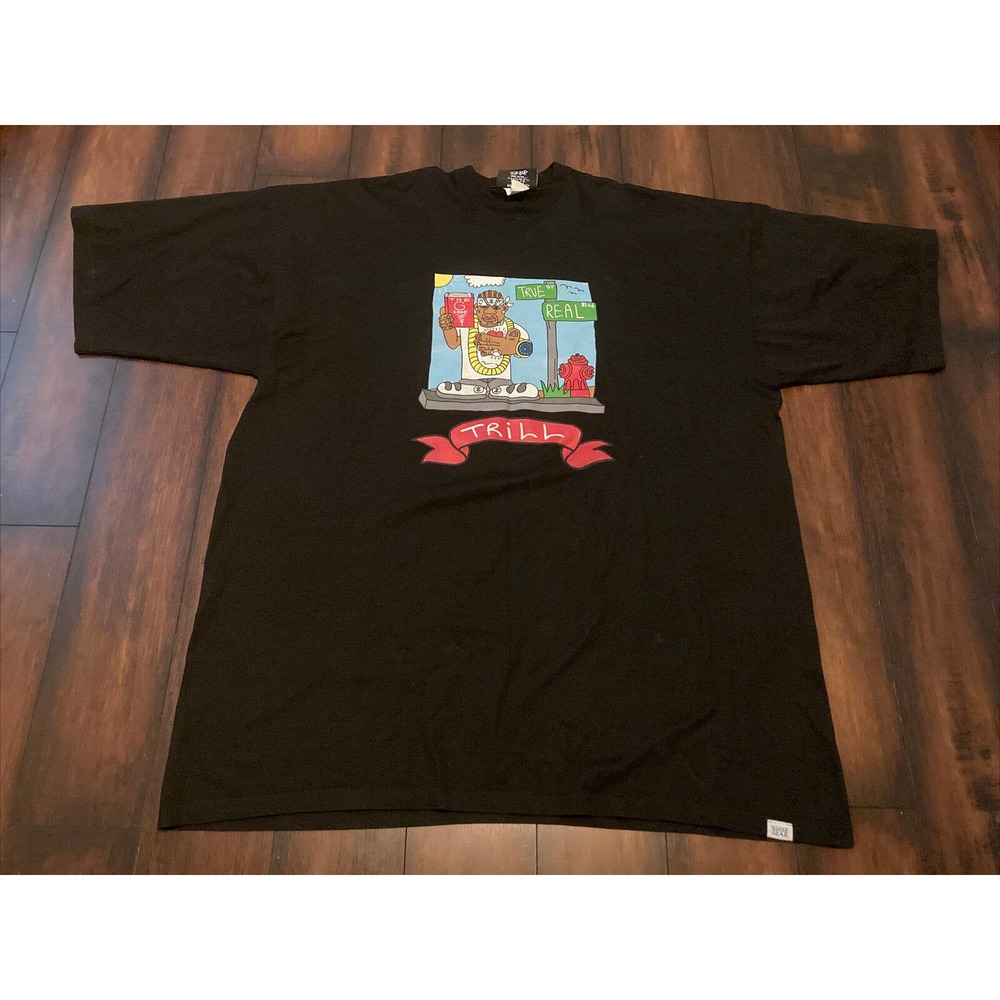 Algierz 5XL UGK Trill Pimp C Bun B True St Real Blvd G Code T-Shirt Hip Hop Rap
